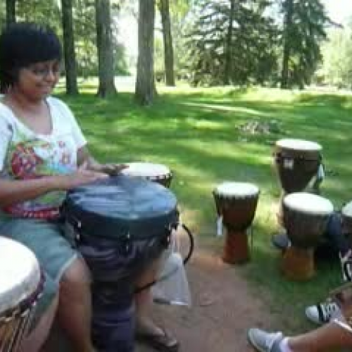 Bass-bass, open-open, bass-bass, slap-slap