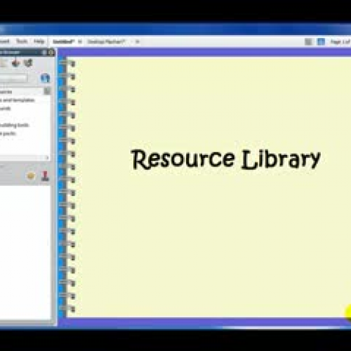 Module 3- ActivInspire - Resource Library