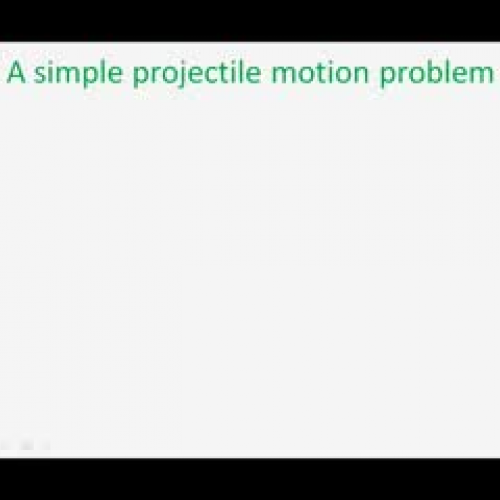 podcast 1.5 - intro to projectile motion