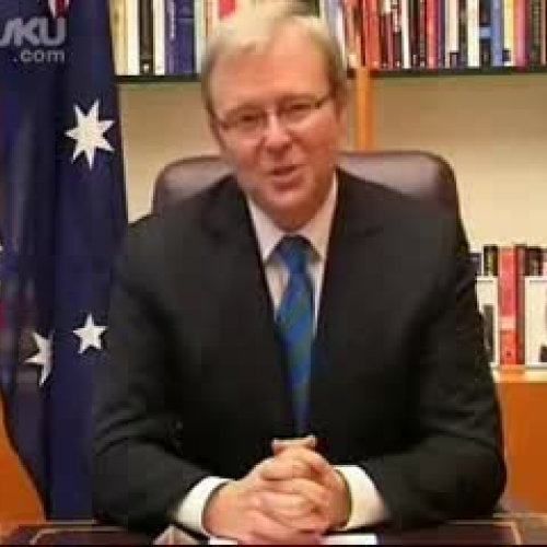 Kevin Rudd speaking Chinese