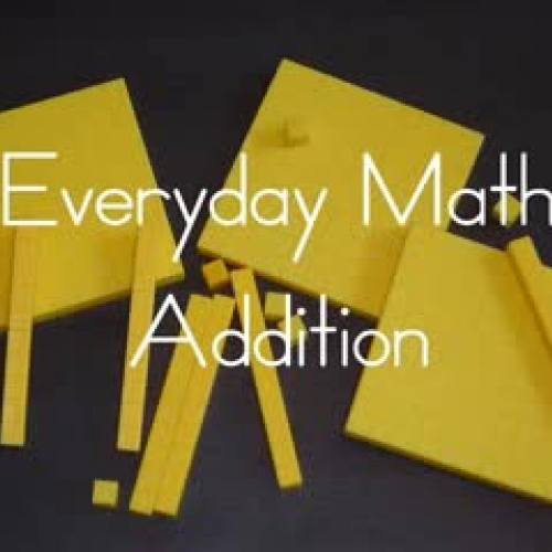 Everyday Math Addition