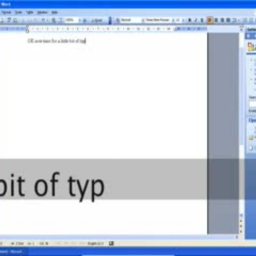 Microsoft  Word