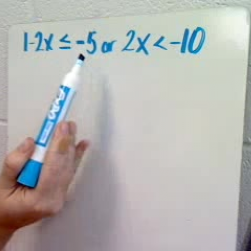 Compound Inequality Open Response