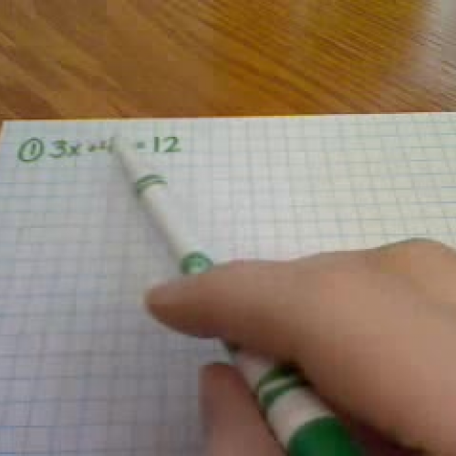 Graphing Linear Equations In Standard Form