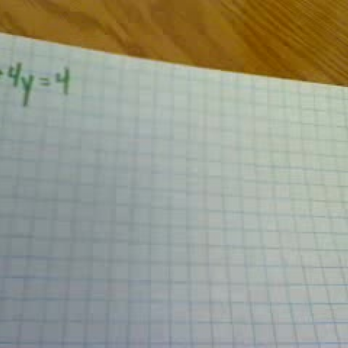 Graphing Linear Equations (Standard Form) III