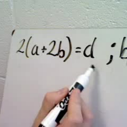 Solving Formuals for A Given Variable II