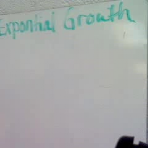 Exponential Growth Example