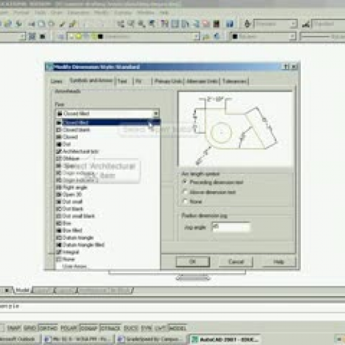 Dimensioning Outside- Architecture