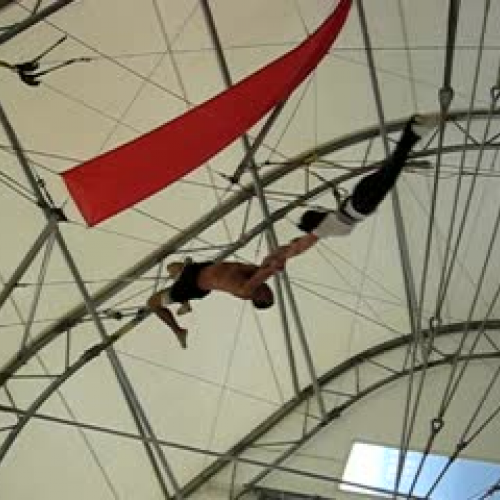 First trapeze lesson