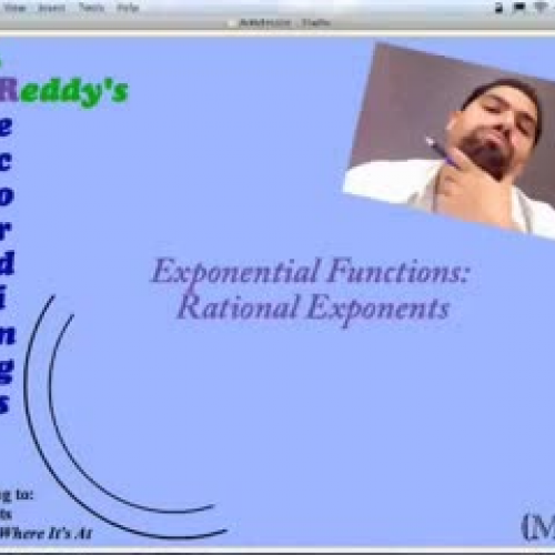 Simplifying Rational Exponent Expressions