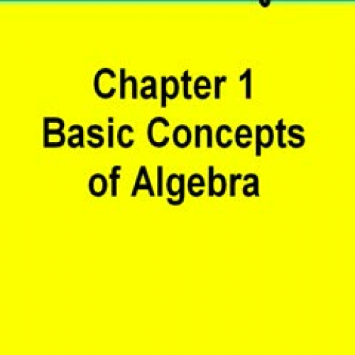 1-1 Real Numbers and Their Graphs
