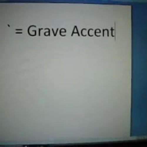 grave accent