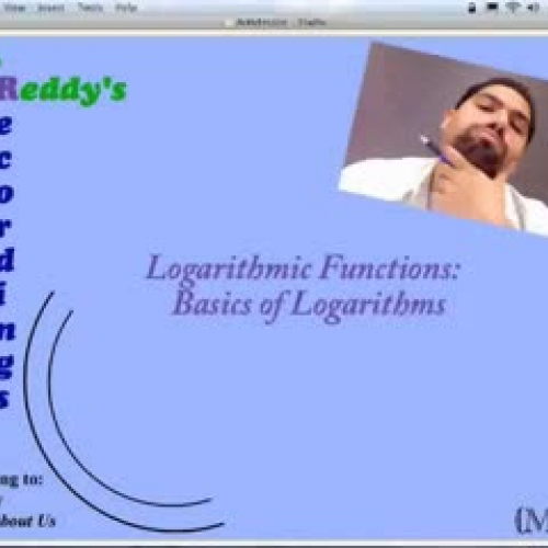 Basics of Logarithms