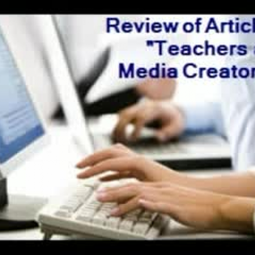 Article Review EDUC 552