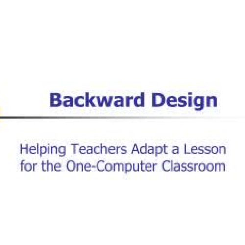 Backward Design EDC