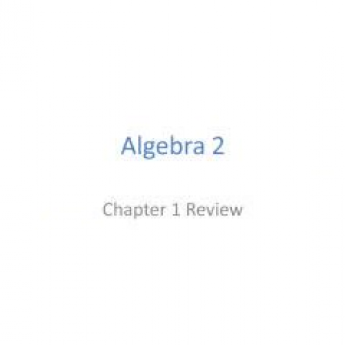 Alg.2 Chapter 1 Review_Hillman