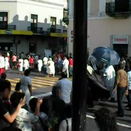 Merida Mexico Semana Santa Procession