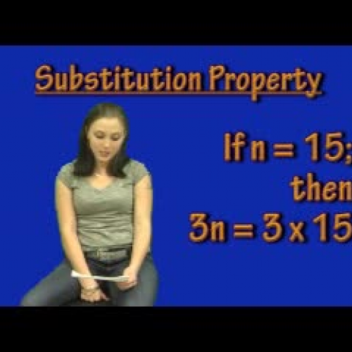 Substitution Property