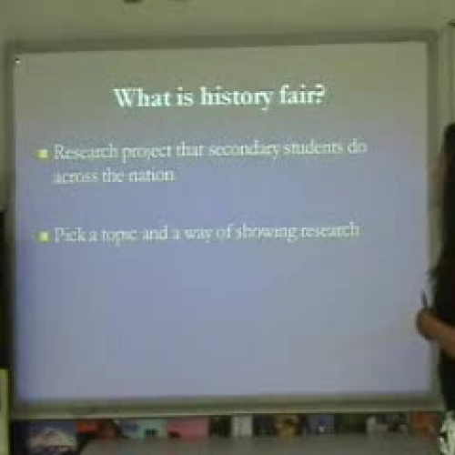 Introduction to History Fair