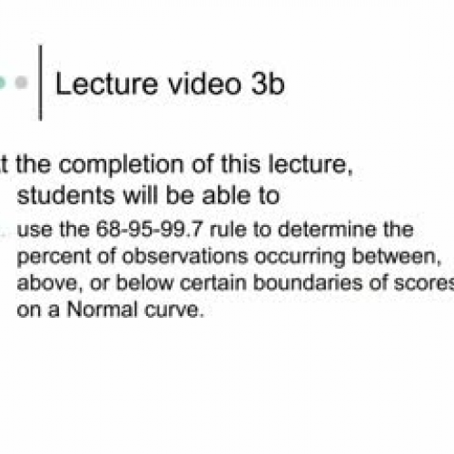 Lecture 3b