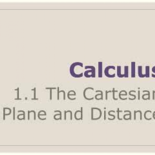 1.1 Calc. Cartesian plane and distance_Hillma