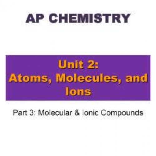 EHS AP Chem Unit 2 part 3