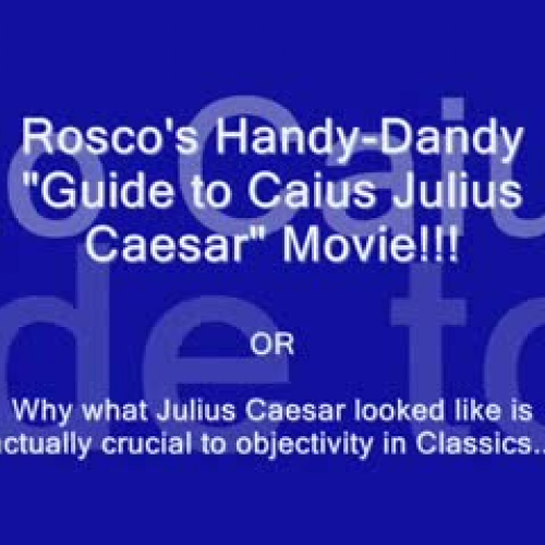 Caesar's image and Objectivity