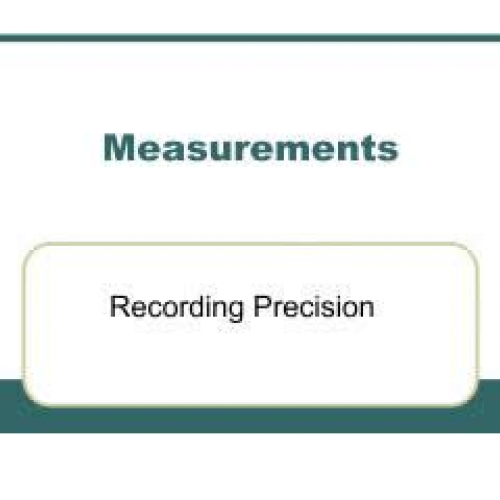 Measurements