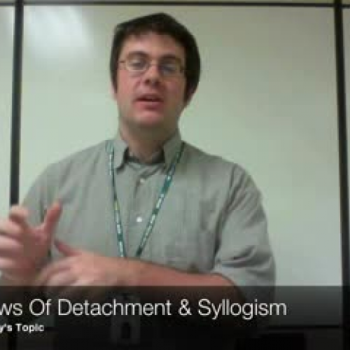 MOO #04 - Laws of Detachment &amp; Syllogism