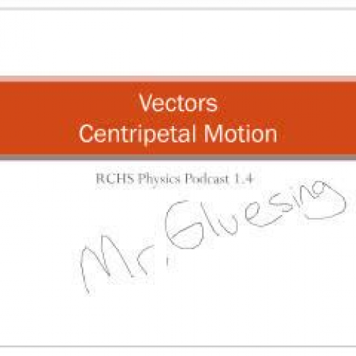 RCHS Physics Podcast 1.4 (Vectors)