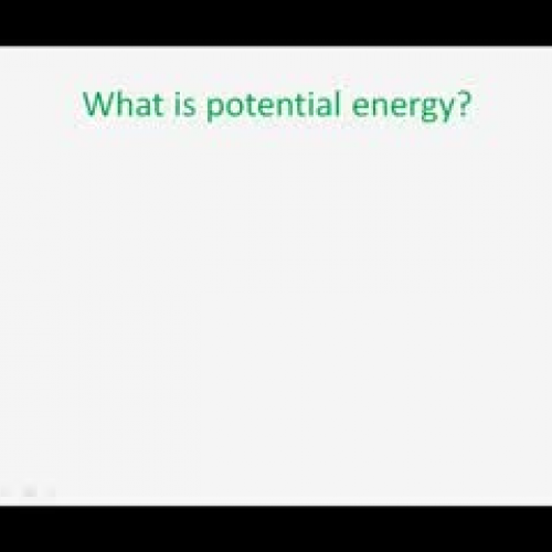 podcast 3.1 - potential energy