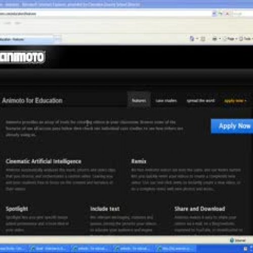 How to create videos with Animoto for Educati