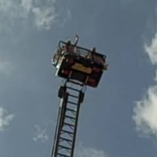 NB fire truck ladder