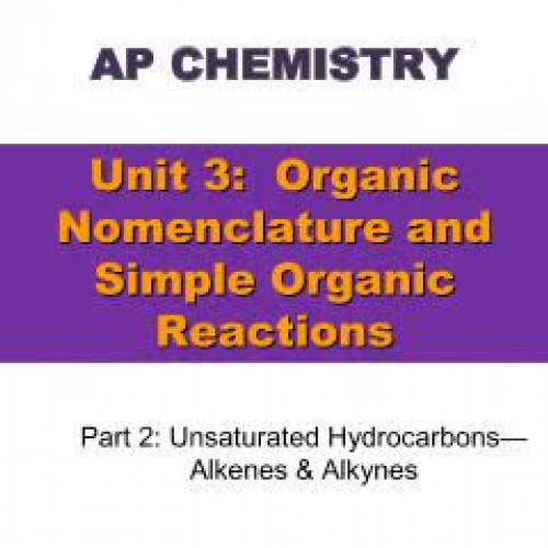 EHS AP Chem Unit 3 Part 2