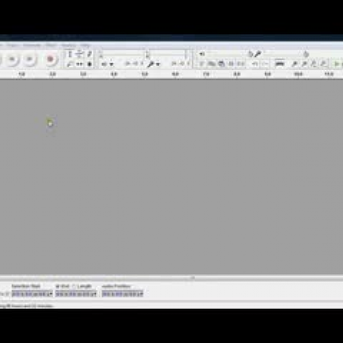 Creatign a Basic Podcast Using Audacity