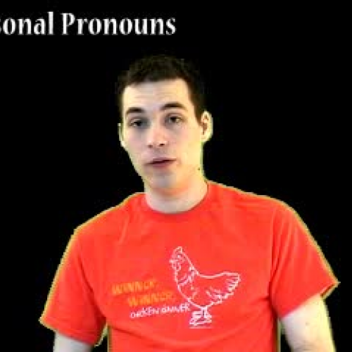 Spanish Lesson - Personal Pronouns