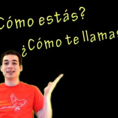 Spanish Lesson - Tú vs. Usted