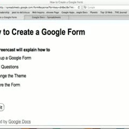 Google Forms 1