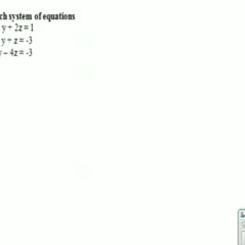 system of 3 equations