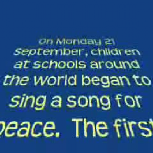Song for Peace
