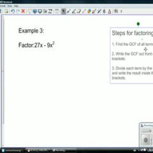 Factoring examples 2