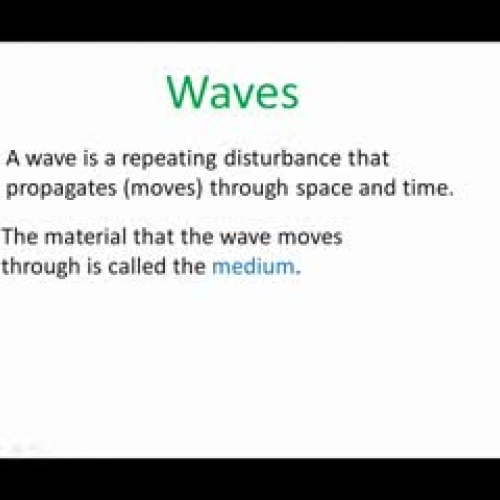 podcast 4.1 - intro to waves and sound