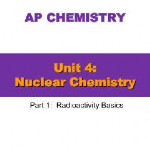EHS AP Chem Unit 4 Part 1