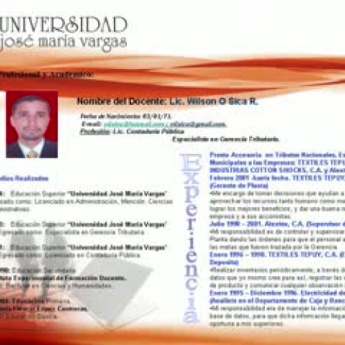 Presentacion de la Catedra