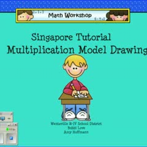 Multiplication Model Drawing