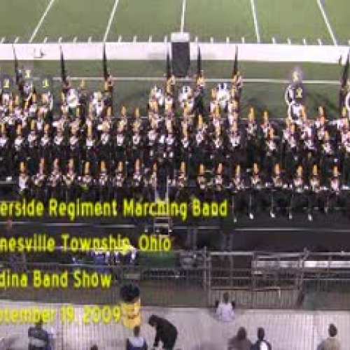 Riverside Regiment at Medina Band Show Sept 2