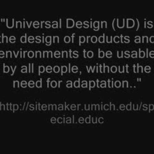 UDL Multimedia Presentation