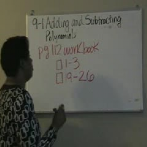 9-6 Factoring Trinomials using Slide Method