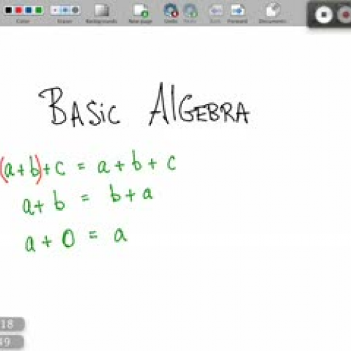 Basic Algebra Part A