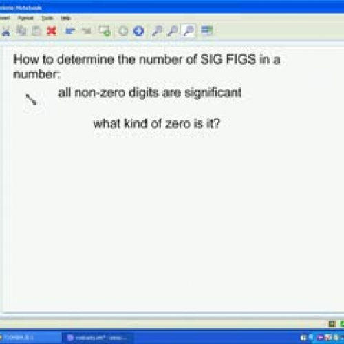 sig figs